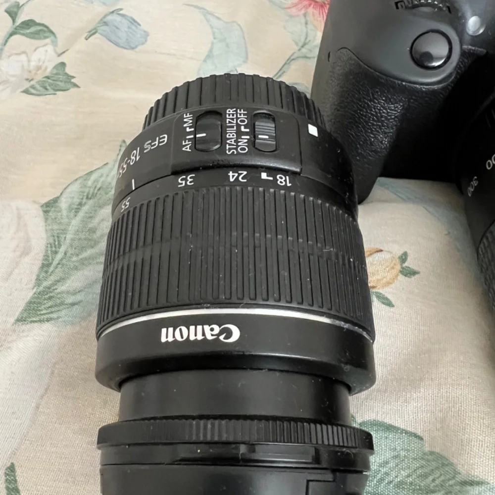 Canon Rebel t5 body with lenses and bag